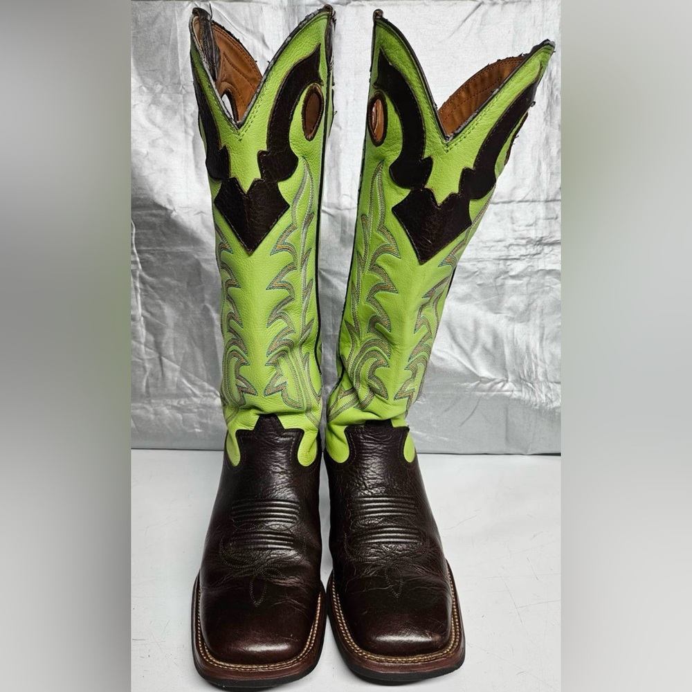 Tony Lama boots - only worn a few times as you can see on the soles.